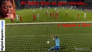 Gol a Casillas