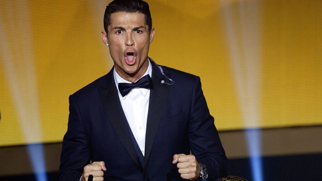 Ronaldo gana su tercer balón de oro