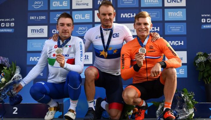 Kristoff campeón de Europa de ciclismo